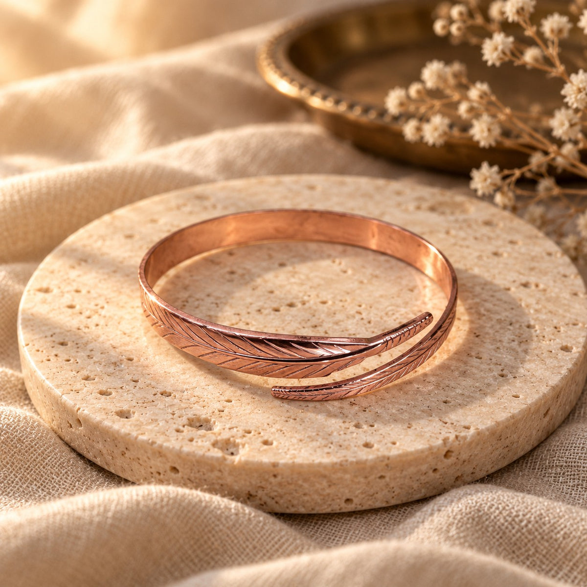 Sprig Copper Bracelet