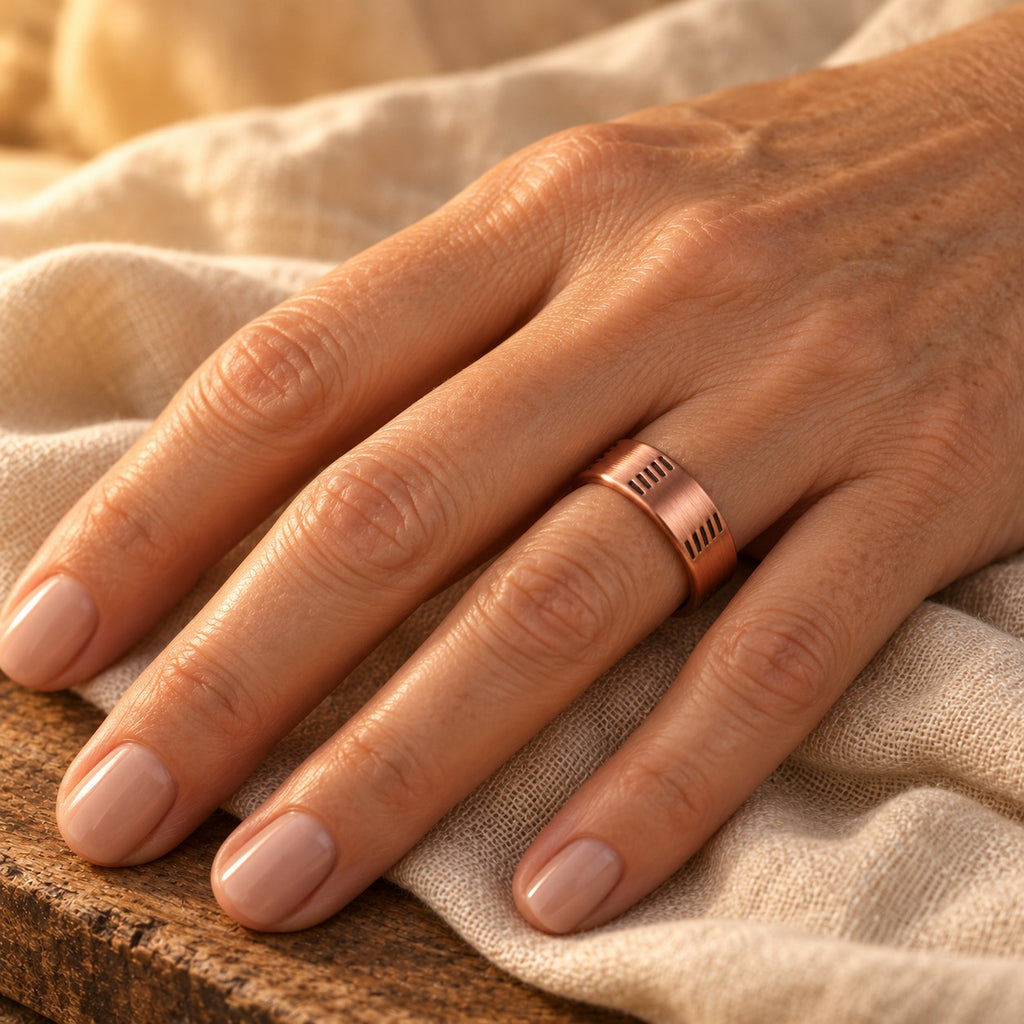 Tally Copper Ring