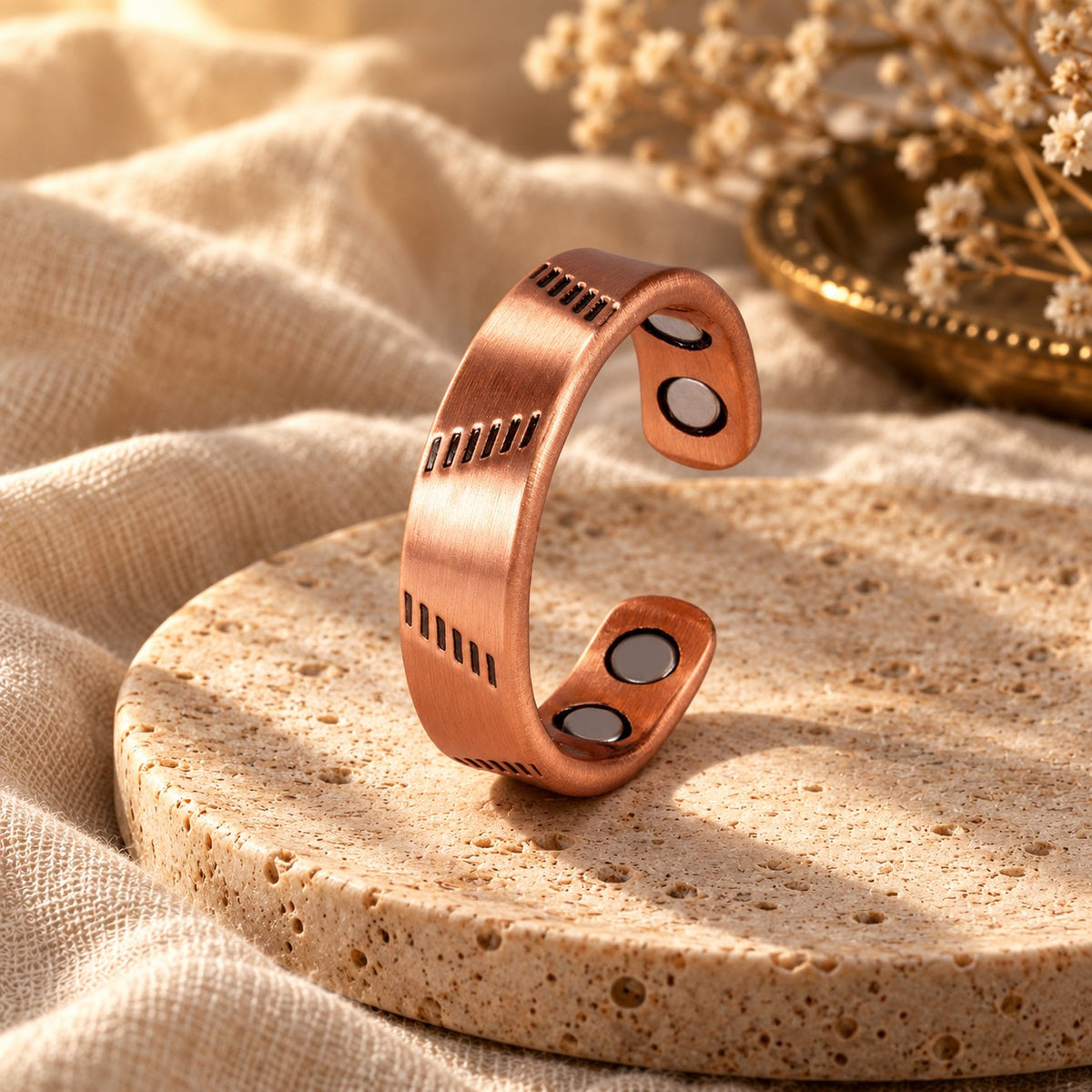 Tally Copper Ring