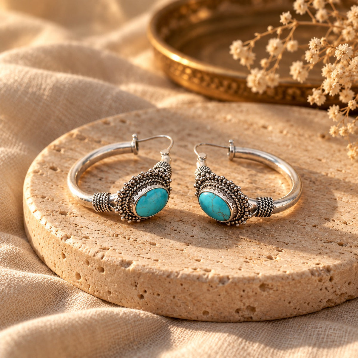 Vintage Turquoise Earrings